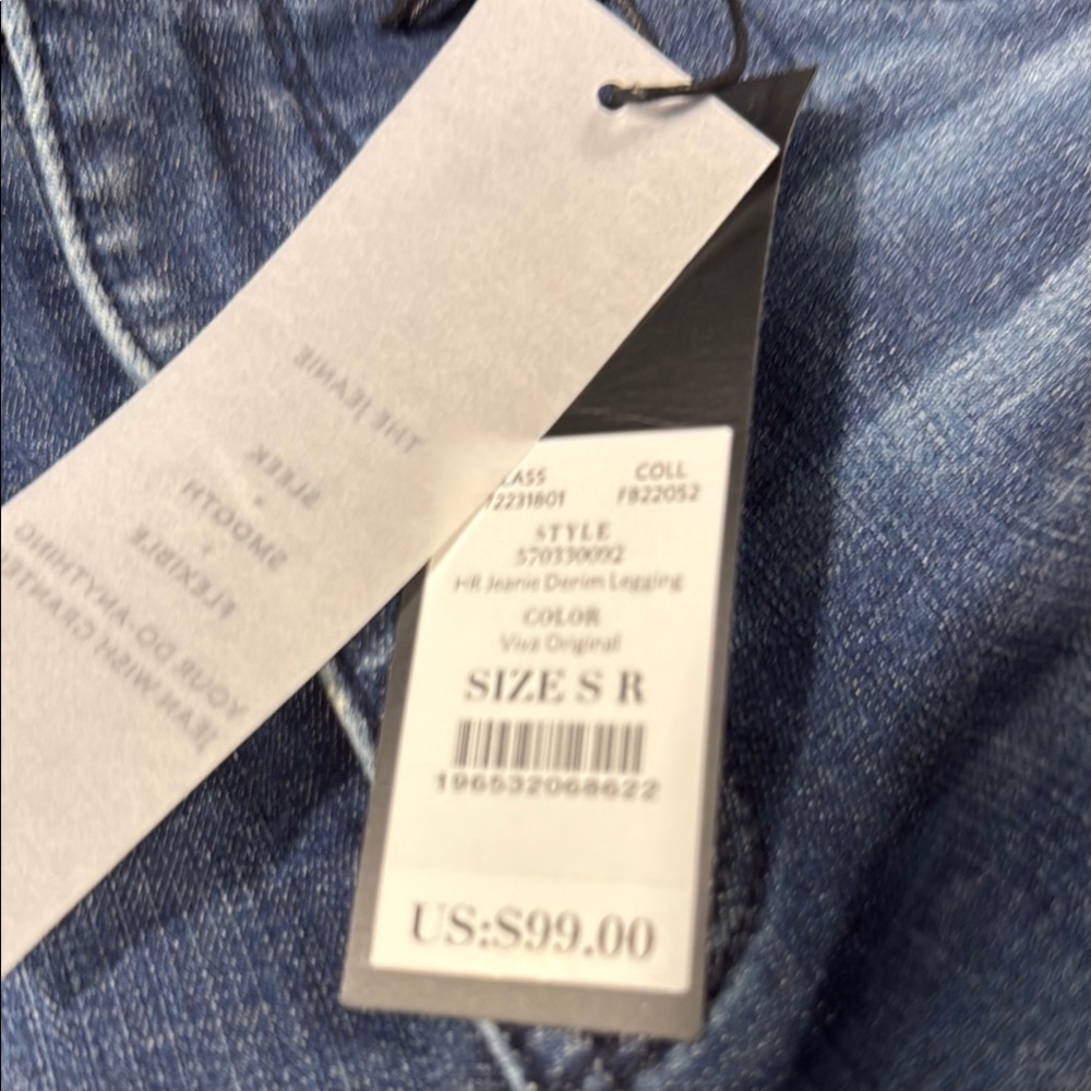 White House Black Market Blue Skinny Jeans